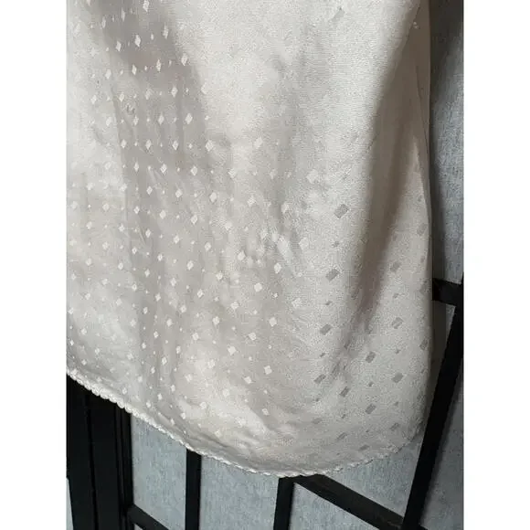 Vintage Coquette Silky Camisole Indulgence Made in USA Y2K Sleepwear - Picture 3 of 7